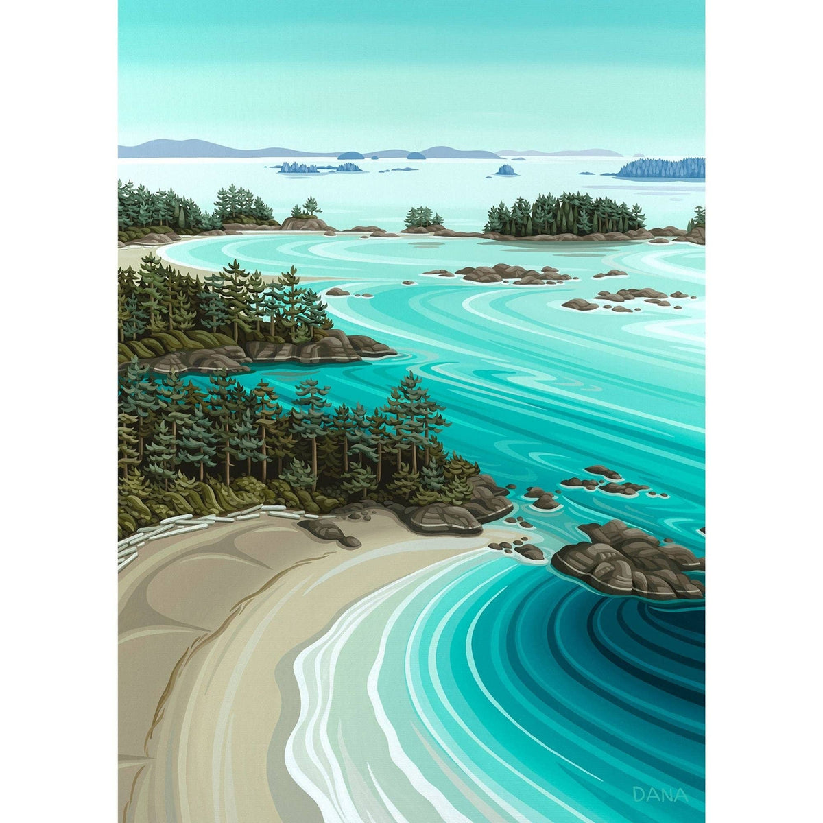 Villager Puzzles - Soaring over Tofino | 1000-Piece Puzzle | Designed in Canada