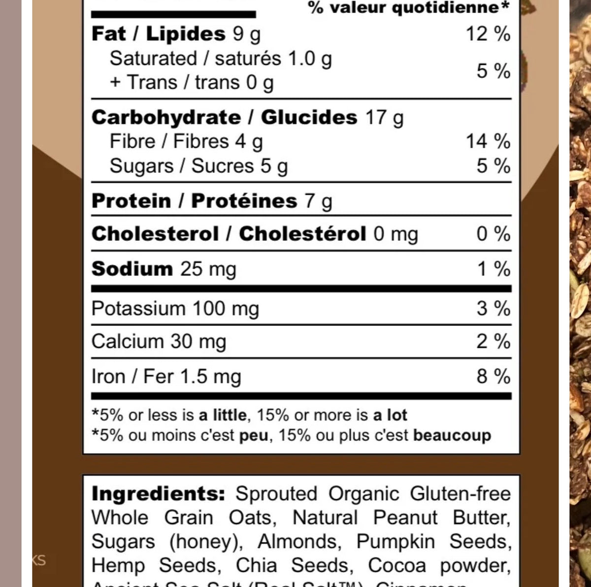 PB & Chocolate - Bird & Co Granola