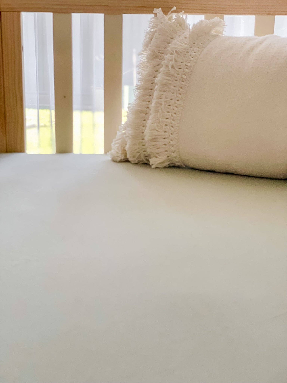 Sage Fitted Crib Sheet