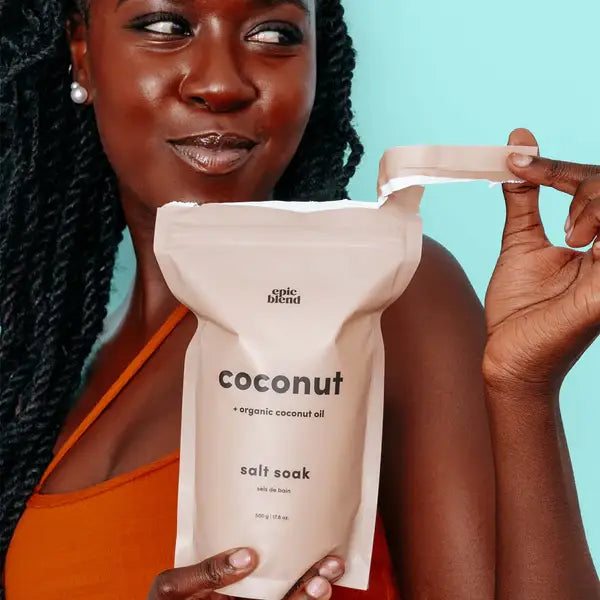 Epic Blend - Coconut Bath Salts Soak Vegan