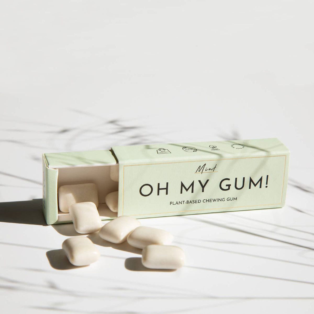 OH MY GUM! - OH MY GUM! - MINT CHEWING GUM - PLANT-BASED SUGAR-FREE