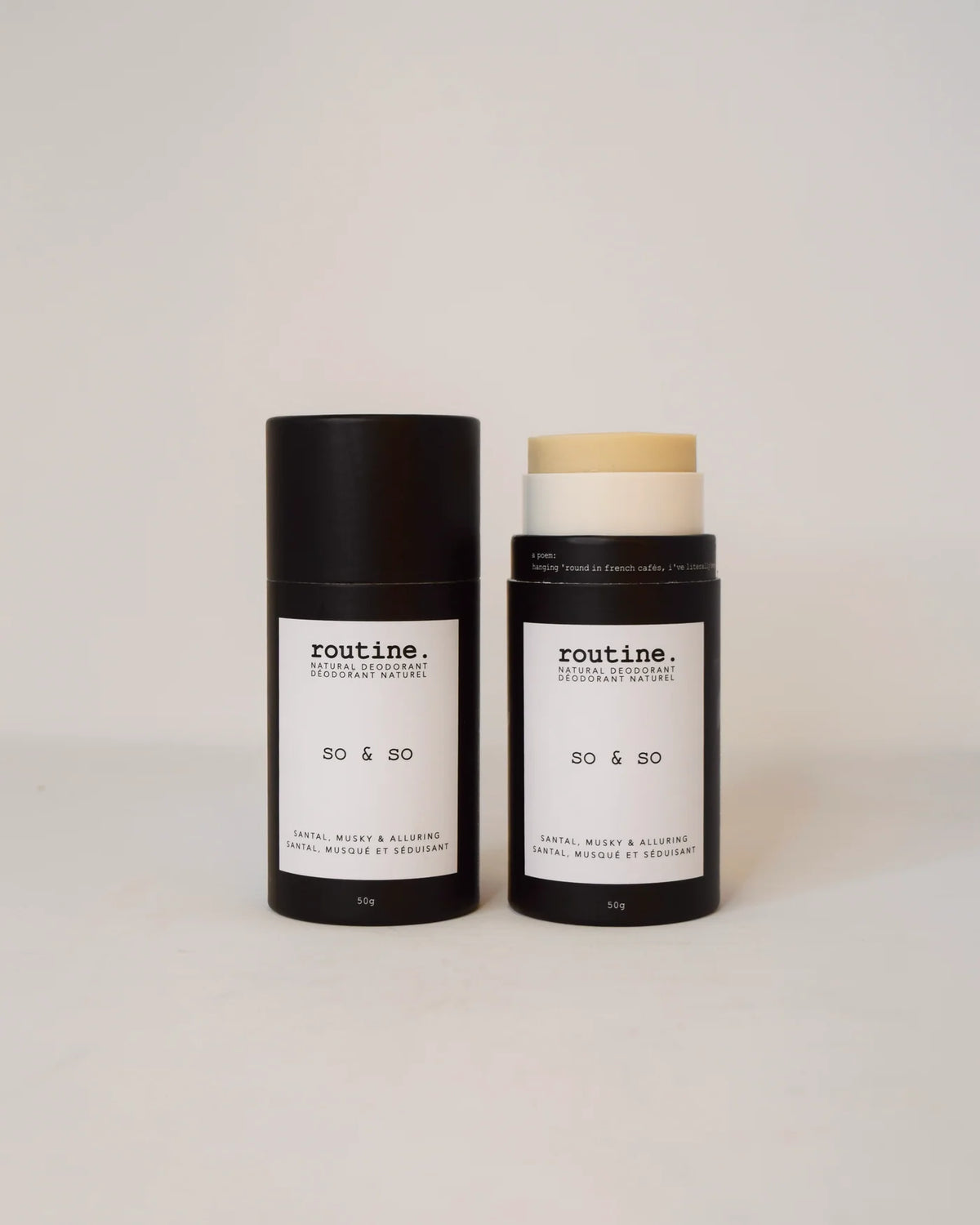 So & So 50g deodorant stick