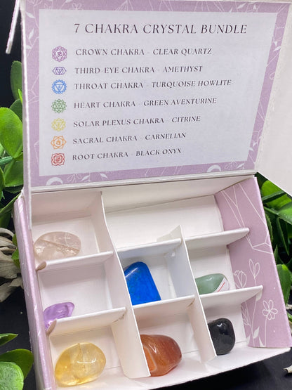 7 Chakra Tumbled Stone Bundle