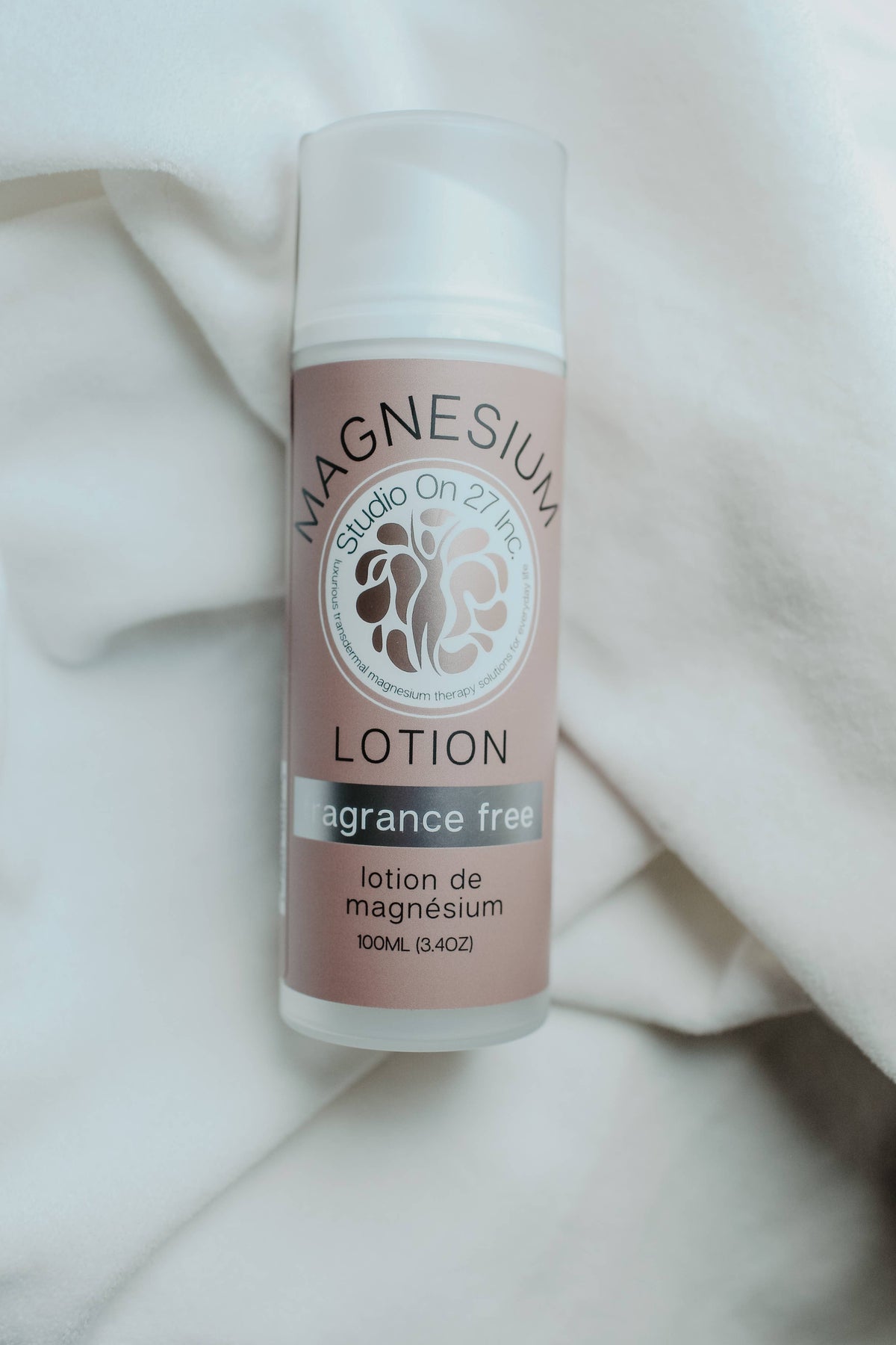 Magnesium Lab by Studio On 27 Inc - Fragrance Free Magnesium Lotion