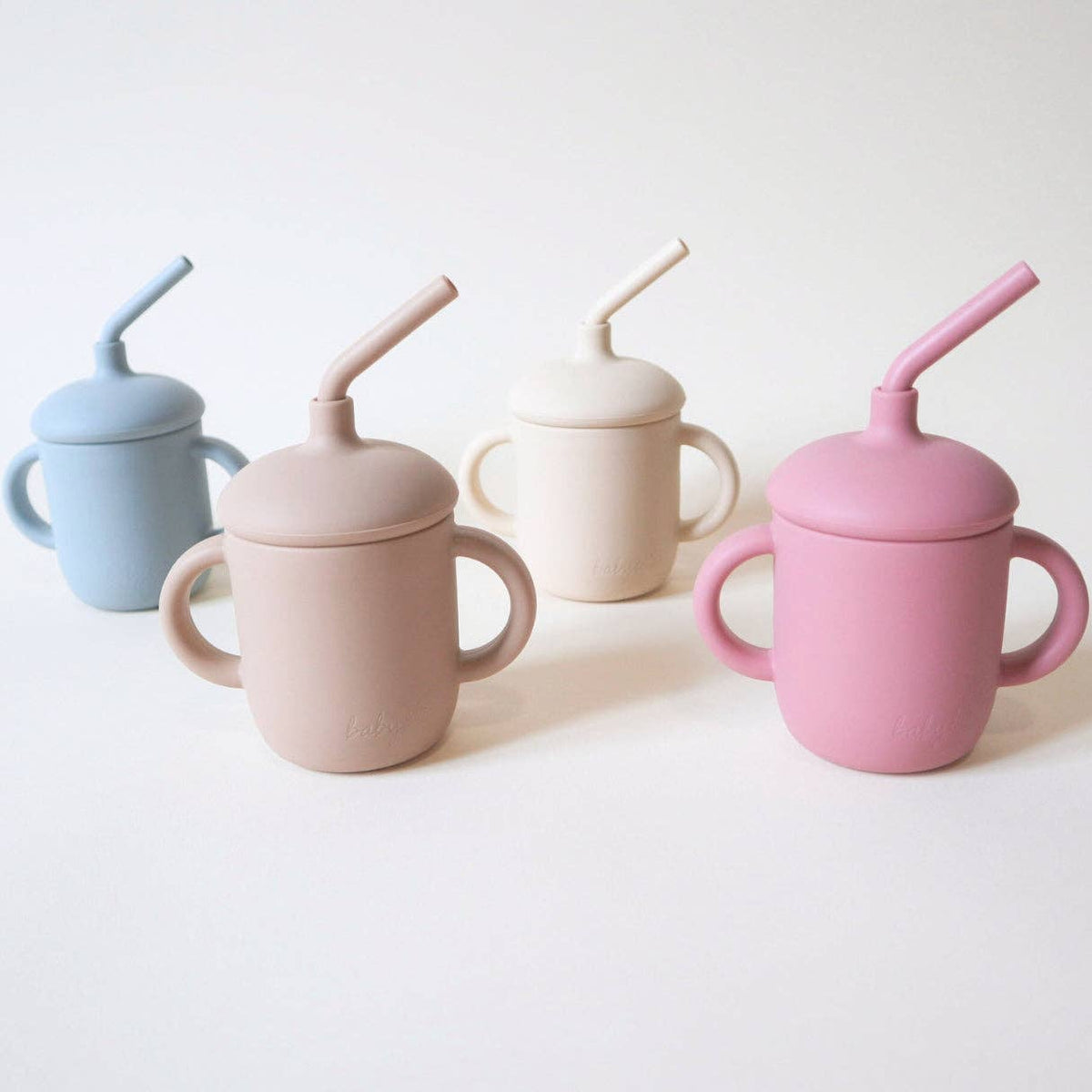 Baby Bliss - Sippy Cup with Straw, Spill-Proof & Anti-Stain - Sage