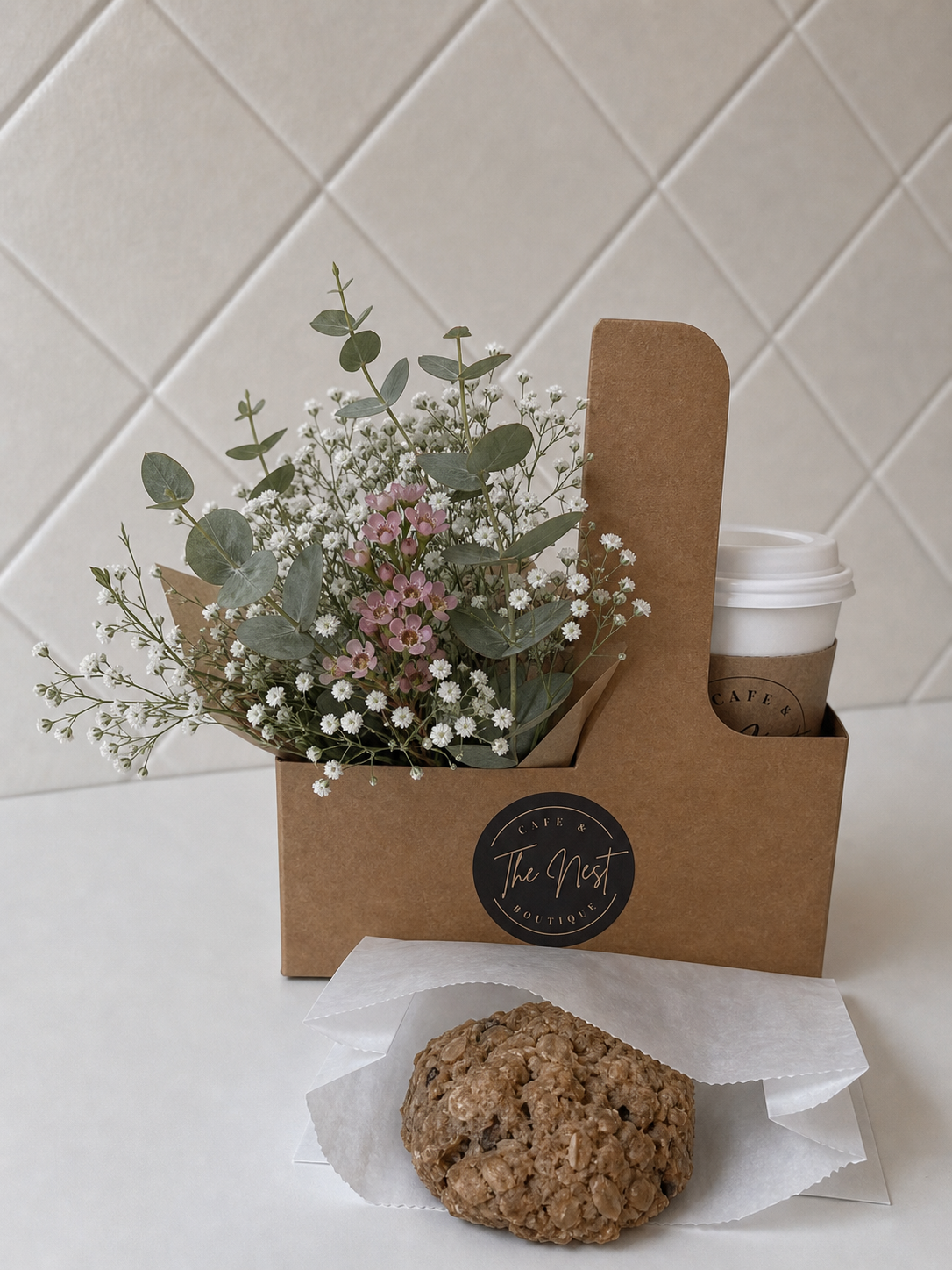 Mother’s Day coffee & florals gift
