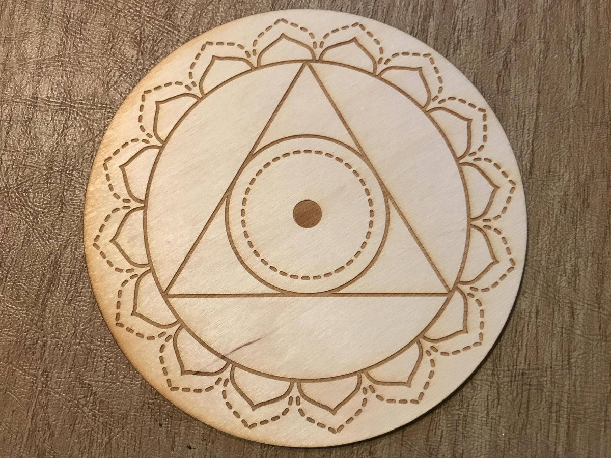 Throat Chakra Crystal Grid