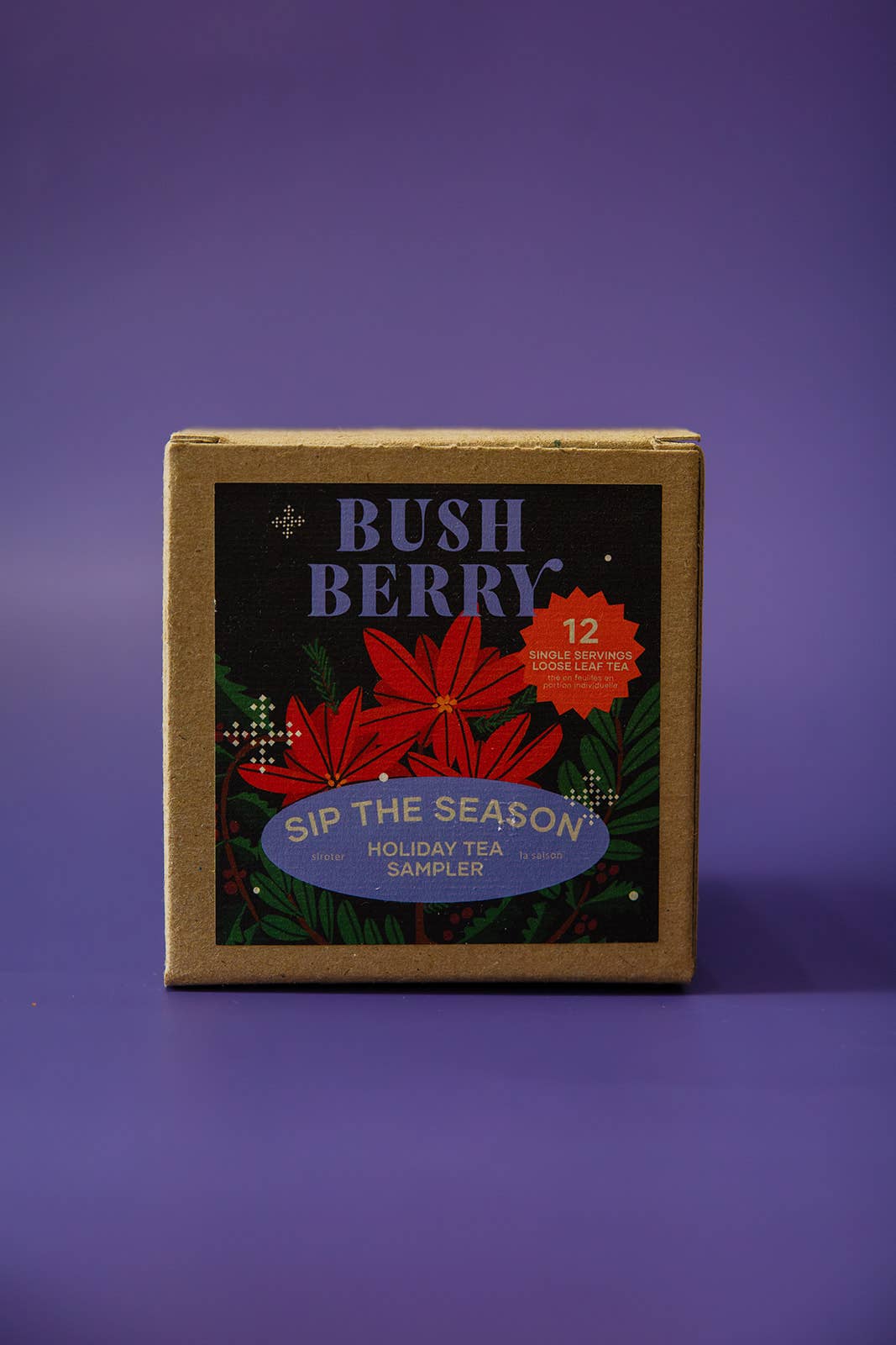 Bush Berry - Sip The Season | 12 Single Serving Holiday Teas