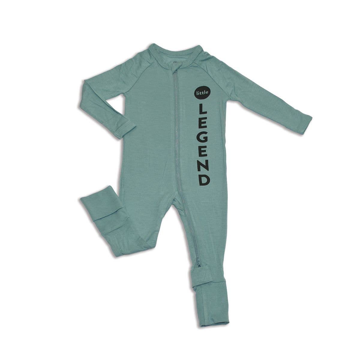 Bamboo Two-way Zipper Romper/Sleeper