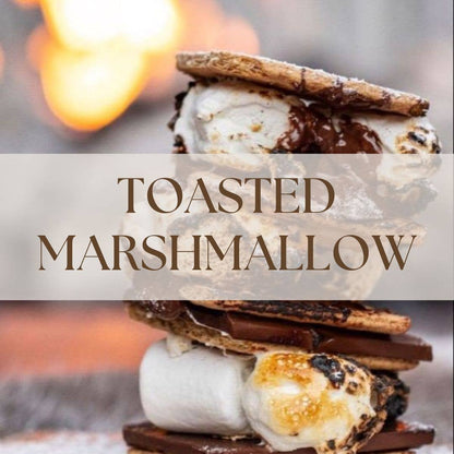 TOASTED MARSHMALLOW | 8OZ NON TOXIC SOY CANDLE
