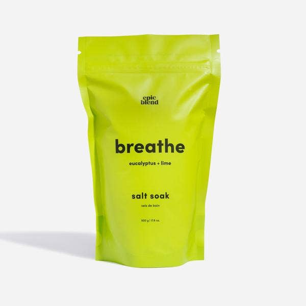 Epic Blend - Breathe Bath Salts Soak Vegan