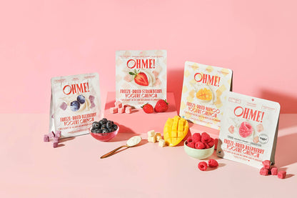 OHME! Foods - Freeze-Dried Strawberry Yogurt Crunch