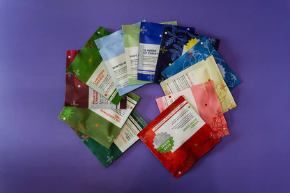 Bush Berry - Sip The Season | 12 Single Serving Holiday Teas