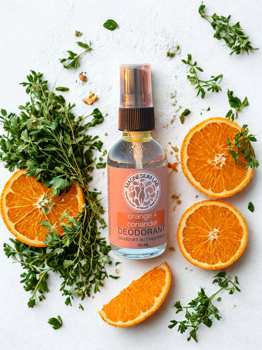 Orange + Coriander Magnesium Lotion Spray