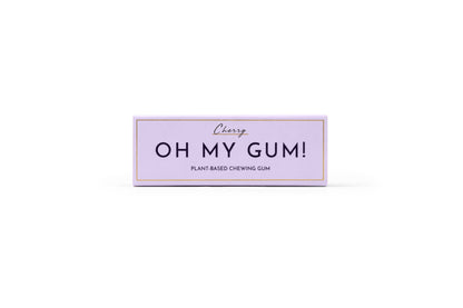 OH MY GUM! - Cherry Chewing Gum - Plastic-free | Sugar-free | Plant-based