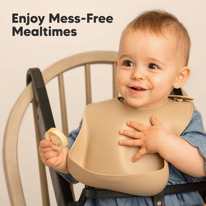 2-Pack Prep Silicone Bibs