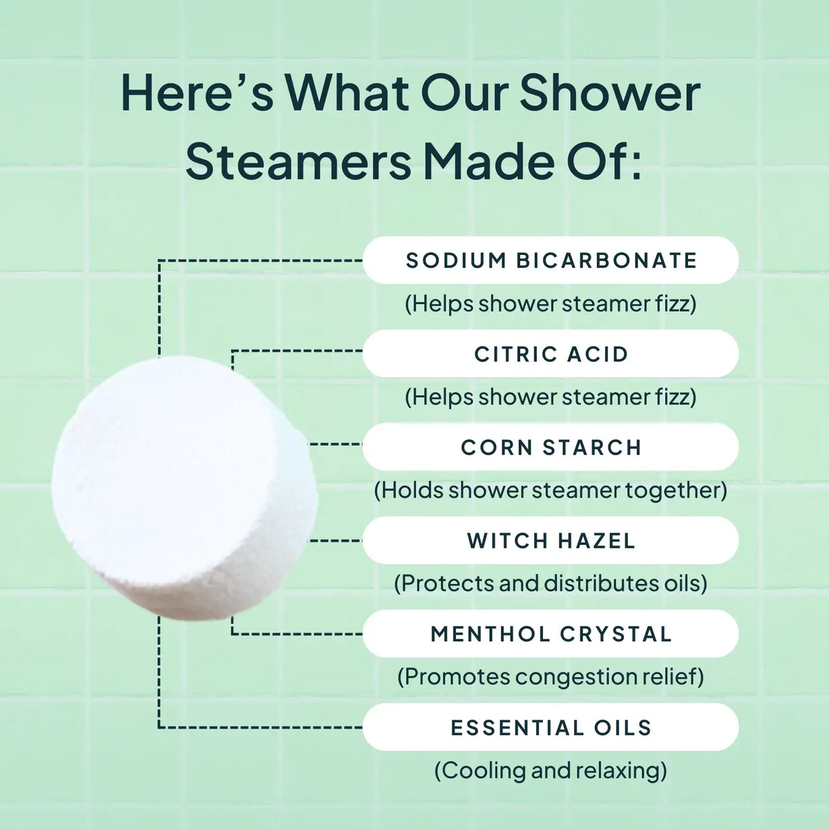 NATURE BEE - Shower Steamers