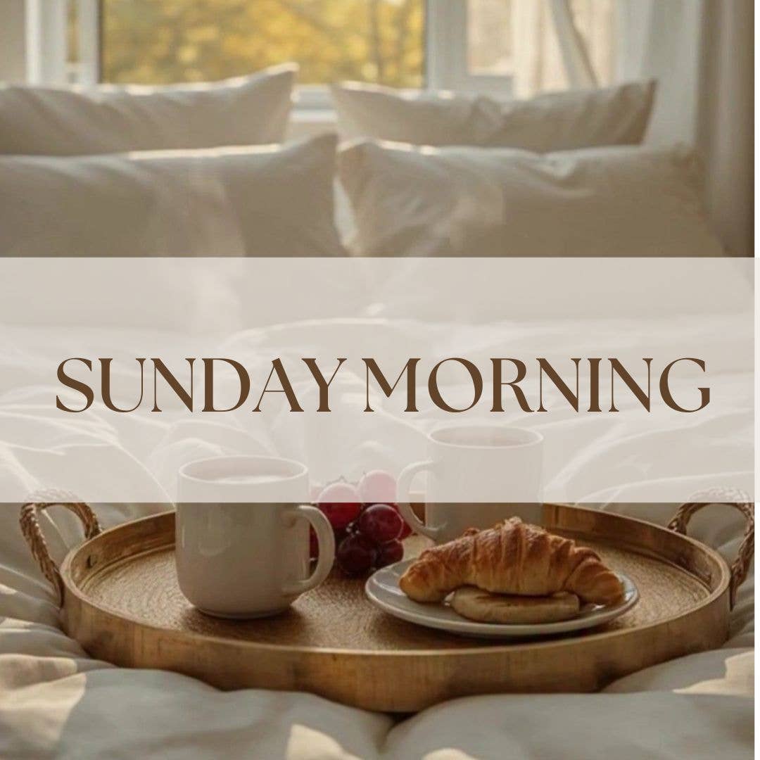 SUNDAY MORNING | 8OZ NON TOXIC SOY CANDLE