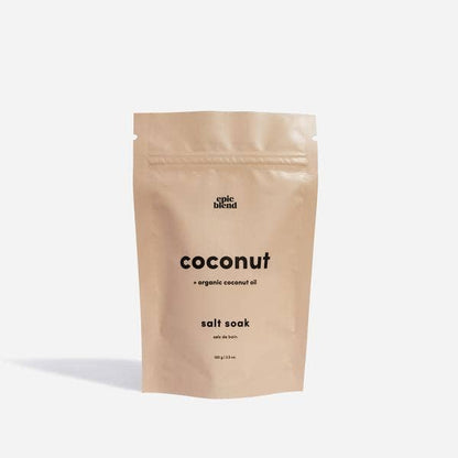 Epic Blend - Coconut Bath Salts Soak Vegan