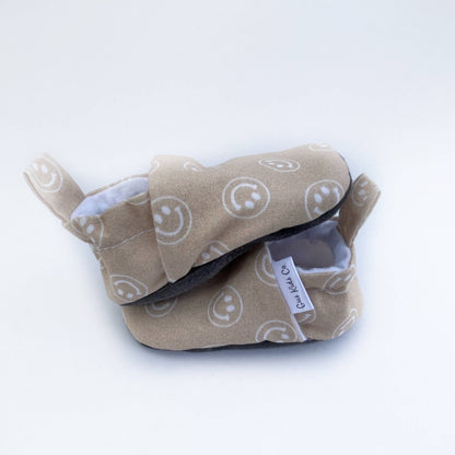Smiley Face Baby Shoes