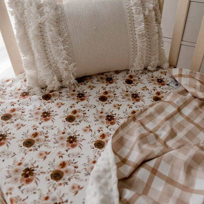 Willow Fitted Crib Sheet