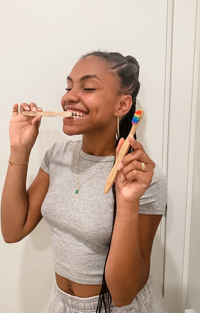 Adult Soft Bamboo Toothbrush