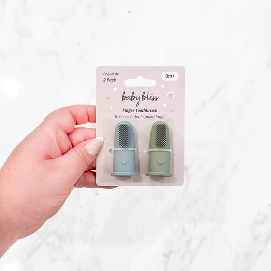 Baby Bliss - Infant Toothbrush - Dusty Teal & Sage