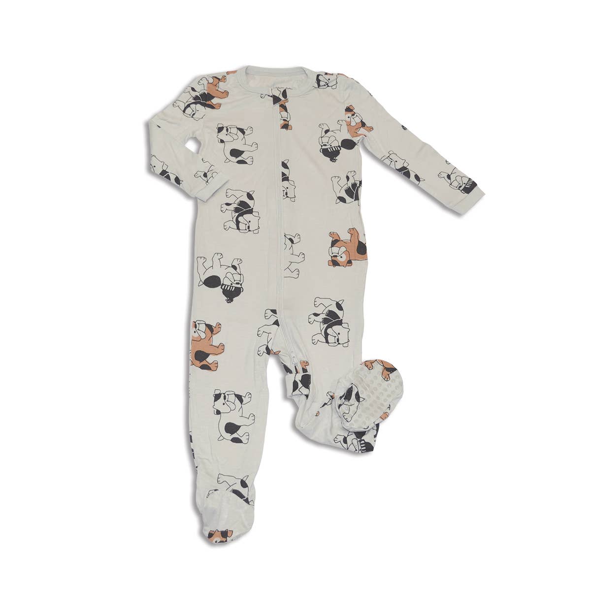 Bamboo Zip Up Footed Sleeper