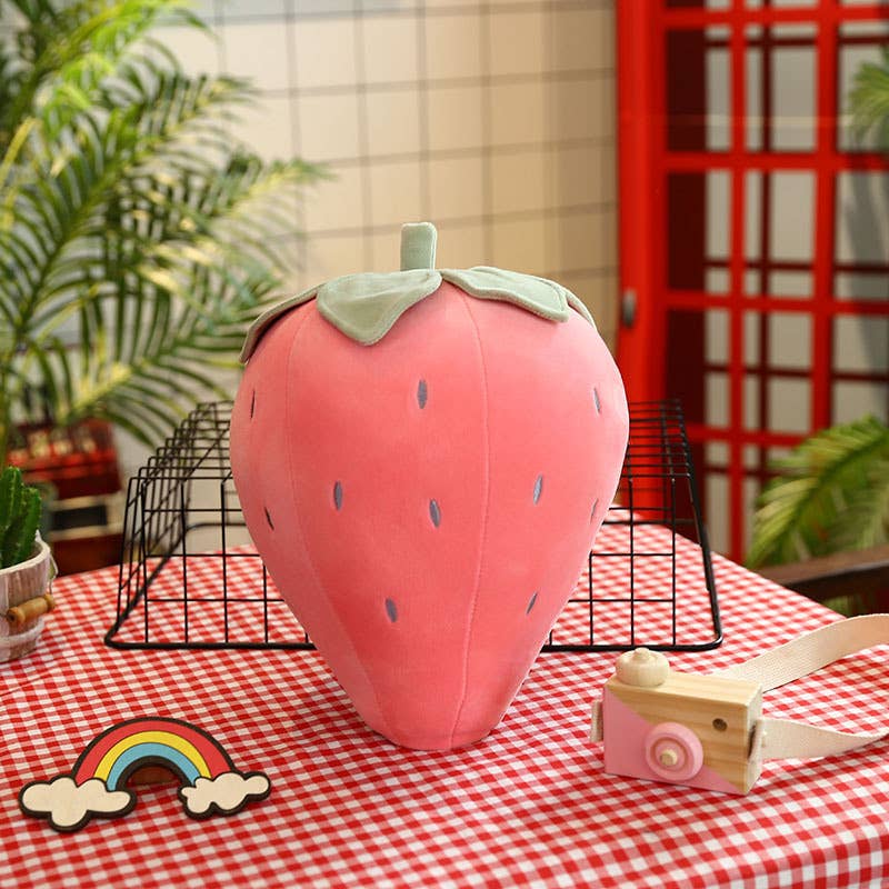 8.5” Strawberry Plush
