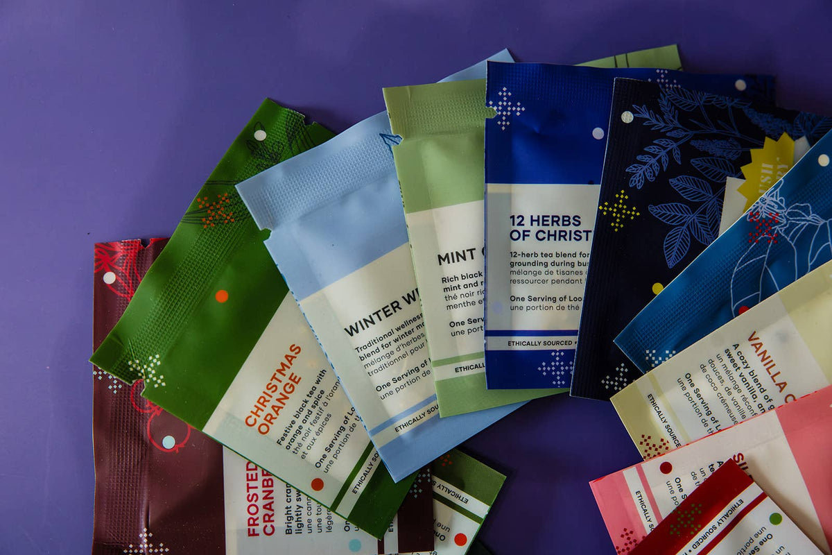 Bush Berry - Sip The Season | 12 Single Serving Holiday Teas