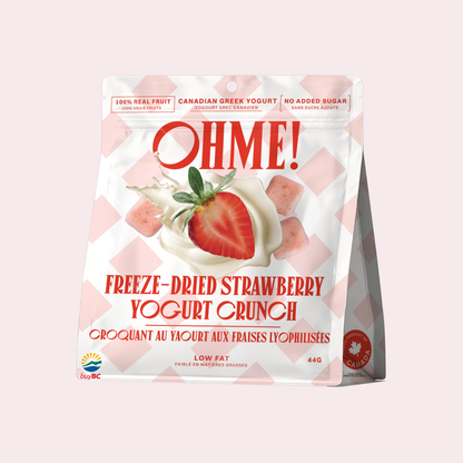 OHME! Foods - Freeze-Dried Strawberry Yogurt Crunch