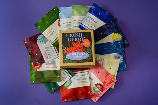 Bush Berry - Sip The Season | 12 Single Serving Holiday Teas