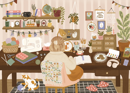 Villager Puzzles - Grandma Hobbies | 1000-Piece Puzzle | Designed in Canada