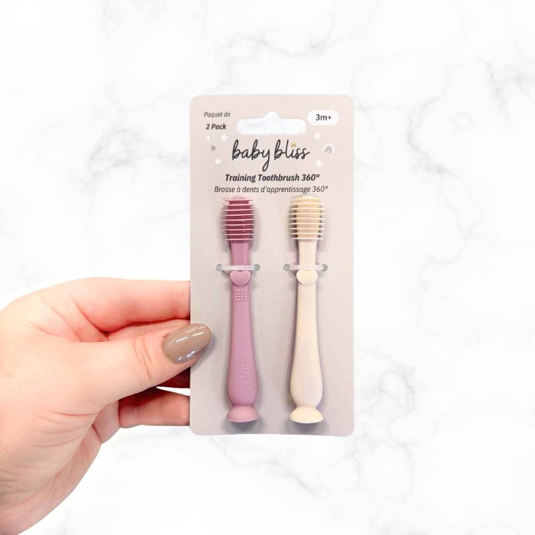 Baby Bliss - Baby Training Toothbrush 360° - Dusty Teal/Sage