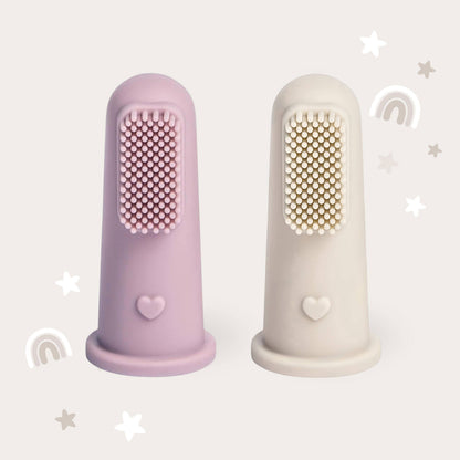 Baby Bliss - Infant Toothbrush - Lavender & Cream