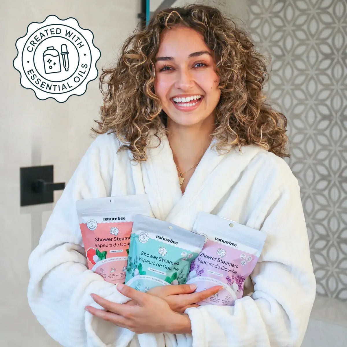 NATURE BEE - Shower Steamers