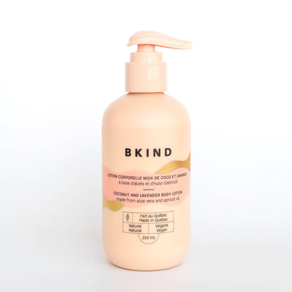BKIND - Moisturizing body lotion - Coconut & lavender