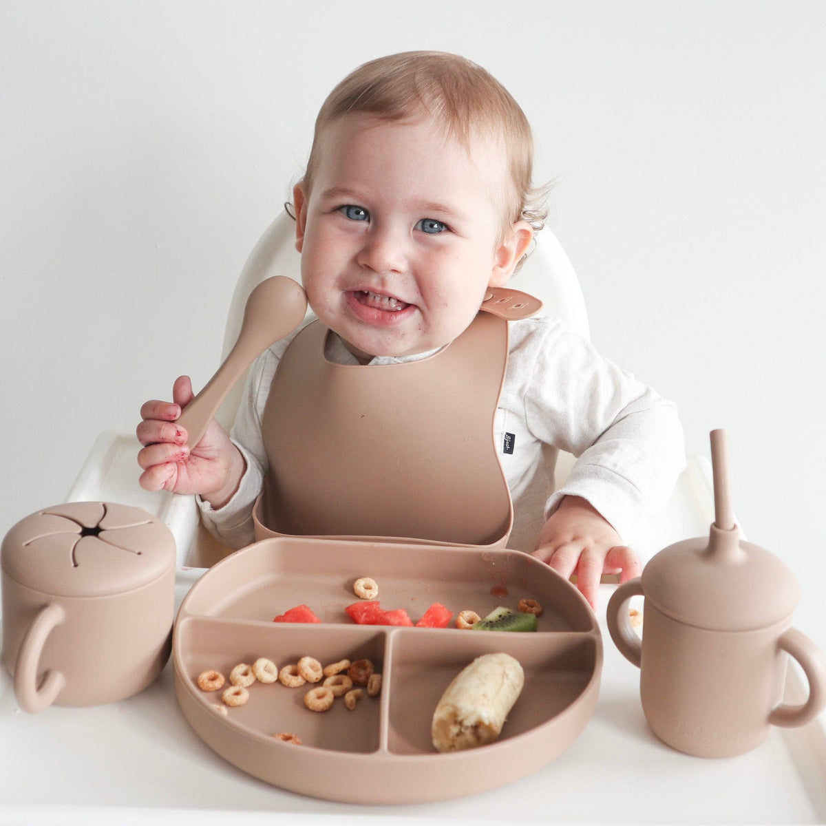 Baby Bliss - Sippy Cup with Straw, Spill-Proof & Anti-Stain - Sage