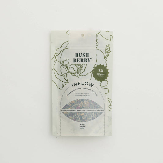 Bush Berry - Organic Inflow Tea for Monthly Rhythm | Loose Leaf