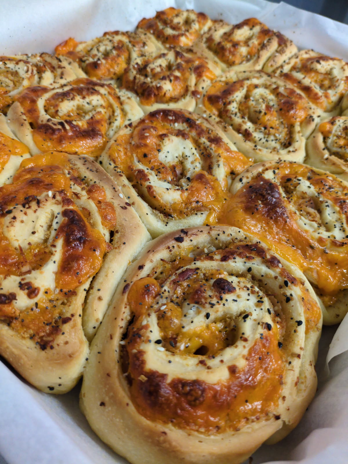Sourdough Ham & Cheese pull apart