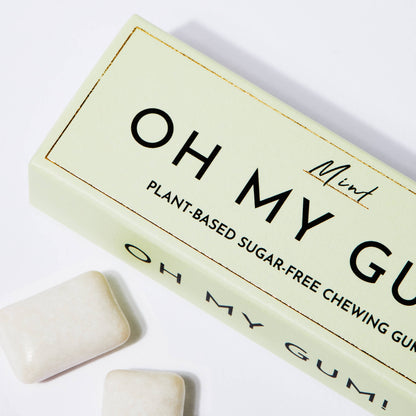 OH MY GUM! - OH MY GUM! - MINT CHEWING GUM - PLANT-BASED SUGAR-FREE