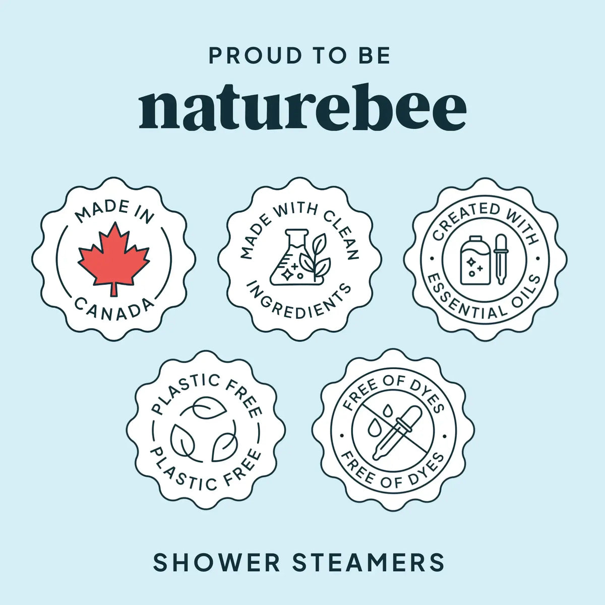 NATURE BEE - Shower Steamers