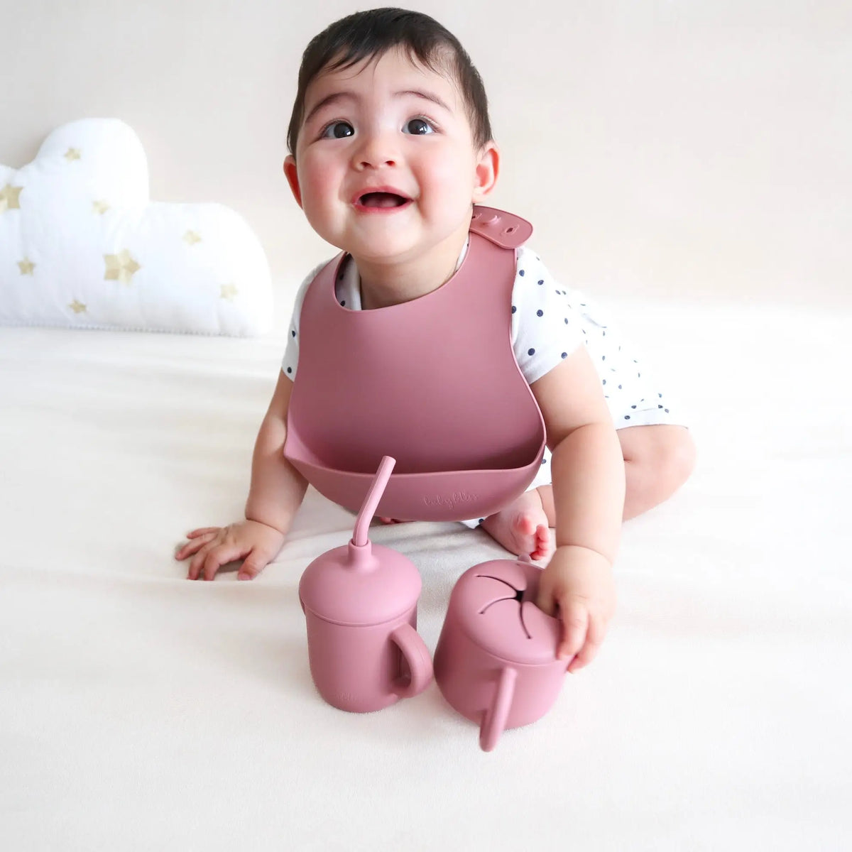 Baby Bliss - Sippy Cup with Straw, Spill-Proof & Anti-Stain - Caramel