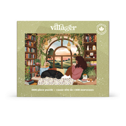 Villager Puzzles - Book Nook | 1000-Piece Puzzle | Designed in Canada
