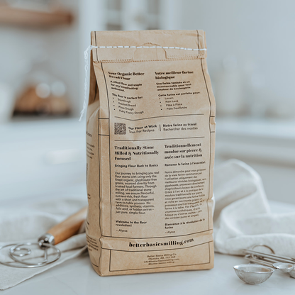 Better Basics Milling - Organic Better Bread Flour