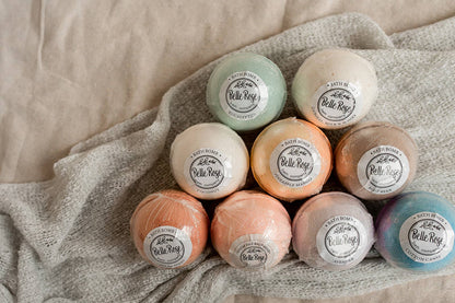 BelleRose Bath Company - Coconut Bath Bombs