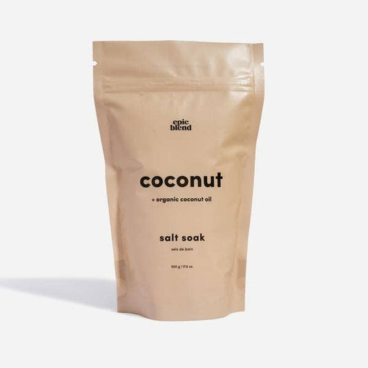 Epic Blend - Coconut Bath Salts Soak Vegan