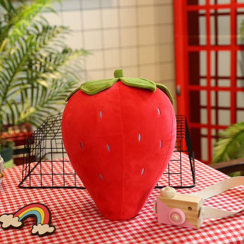 8.5” Strawberry Plush