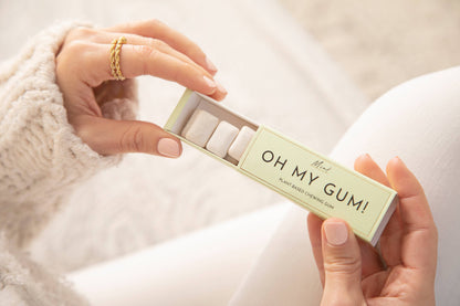 OH MY GUM! - OH MY GUM! - MINT CHEWING GUM - PLANT-BASED SUGAR-FREE