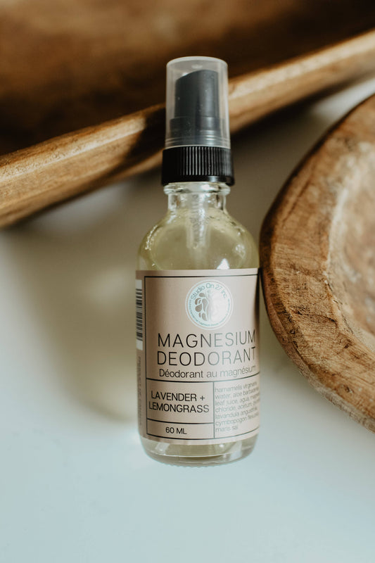 Lavender + Lemongrass  Magnesium Deodorant Spray